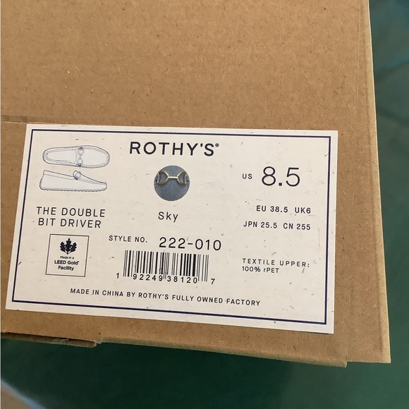 Rothy's Double Bit Driver in Sky. New - Picture 3 of 8